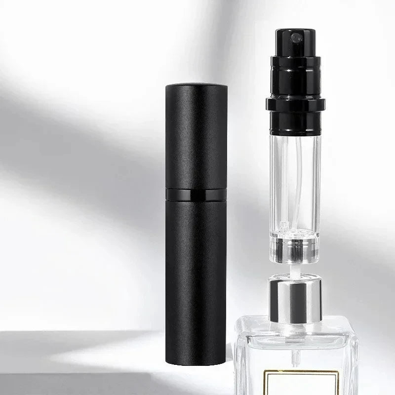 Refillable cologne and perfume containers for travel